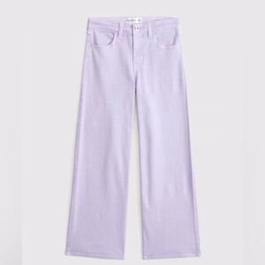 Abercrombie Girls High Rise wide leg jeans 13/14